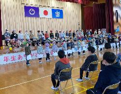 心をこめて発表しました。