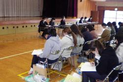 入学前保護者説明会を開催しました。