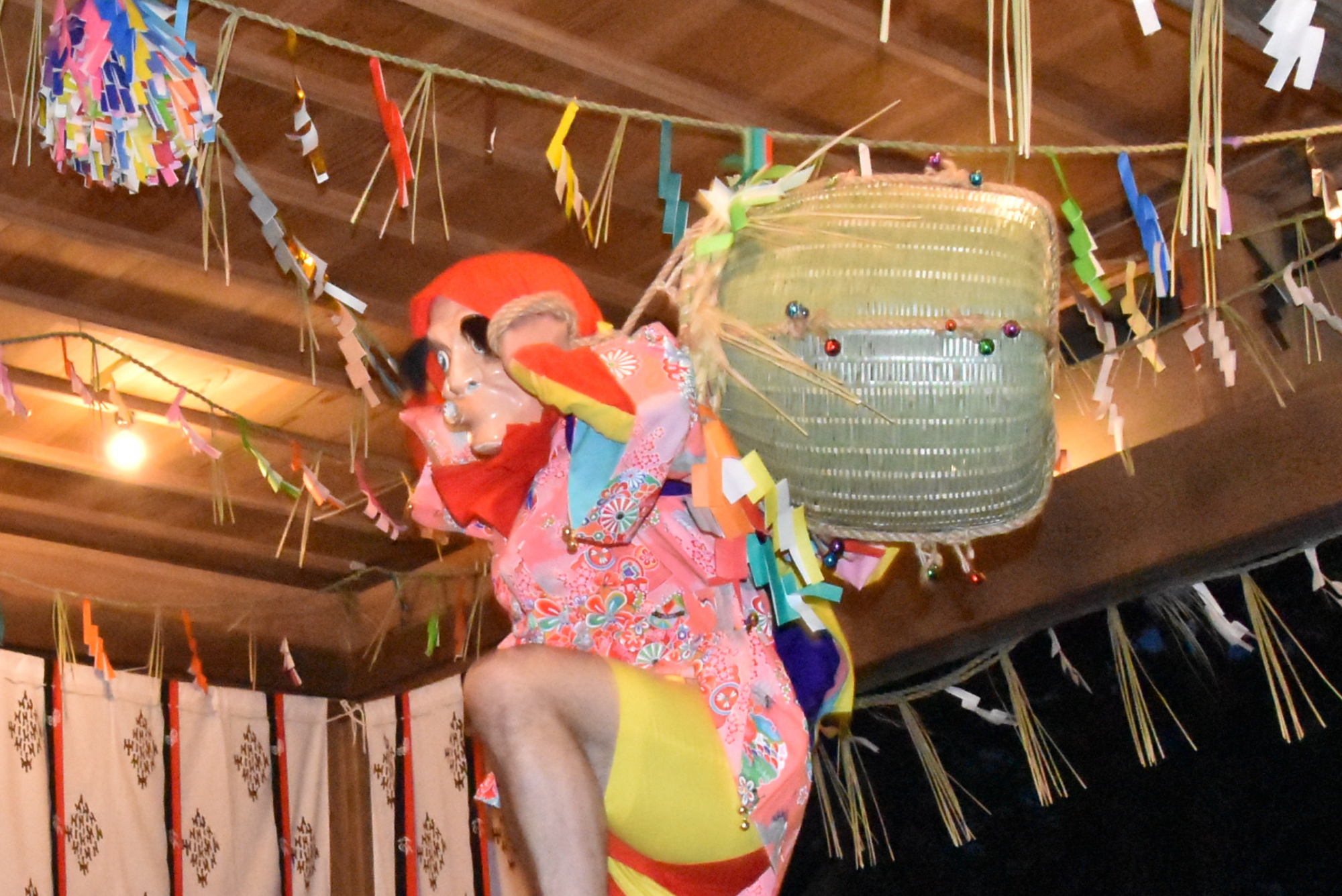 御供（おとも）演者の写真