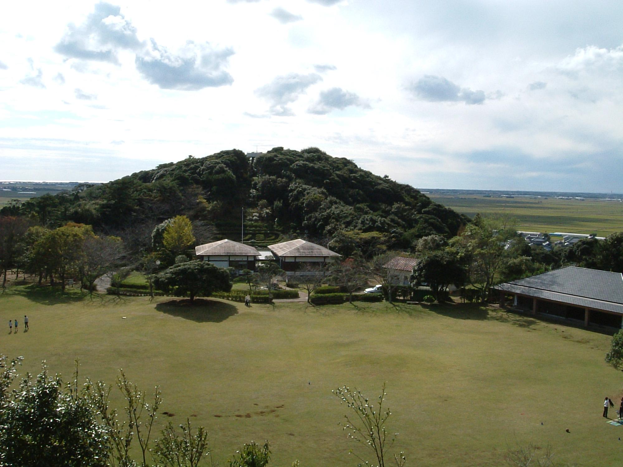 東庄県民の森の遠景