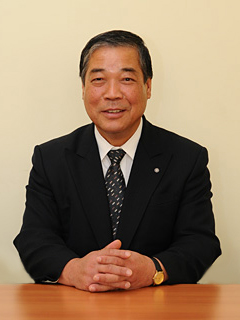 岩田 利雄（いわた としお）町長の写真